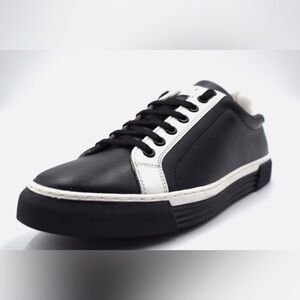 NEW Men Low Cut Sneaker Genesis Blk/White Fashion Sneaker